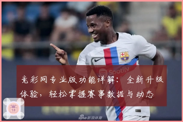 竞彩网专业版功能详解：全新升级体验，轻松掌握赛事数据与动态