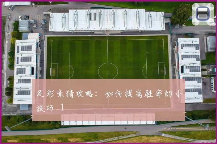 足彩竞猜攻略：如何提高胜率的小技巧_1